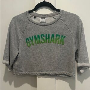 Gymshark Fade Gray Cropped Top